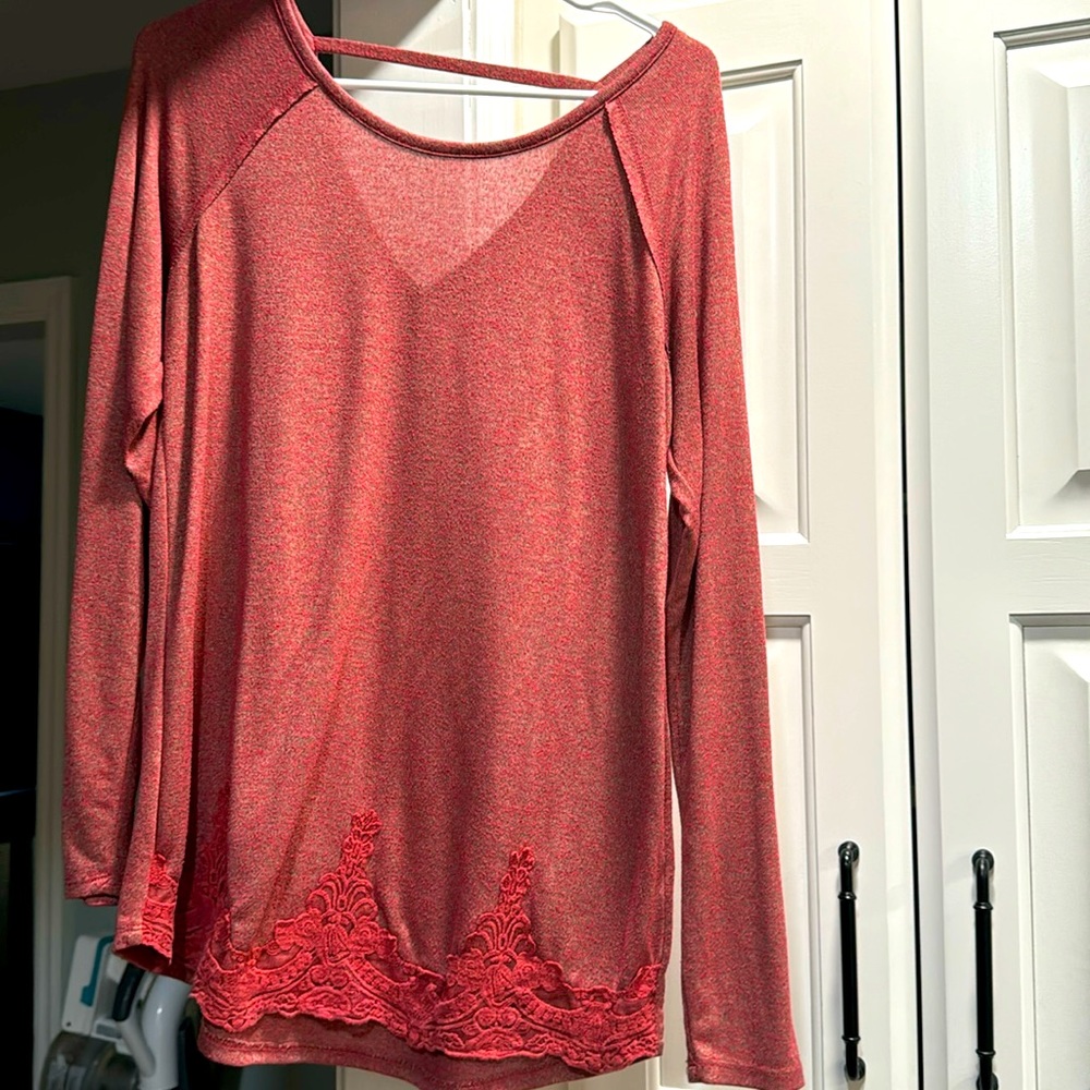 Maurice’s Lace bottom tunic